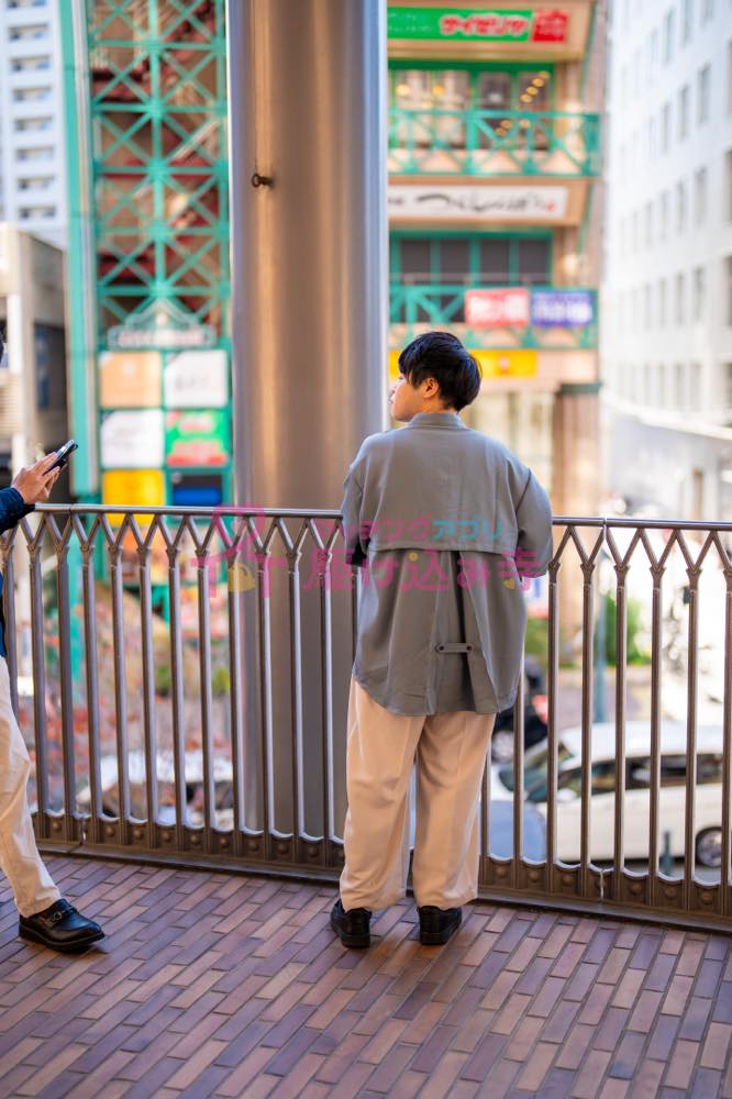 神戸にいる男性の写真