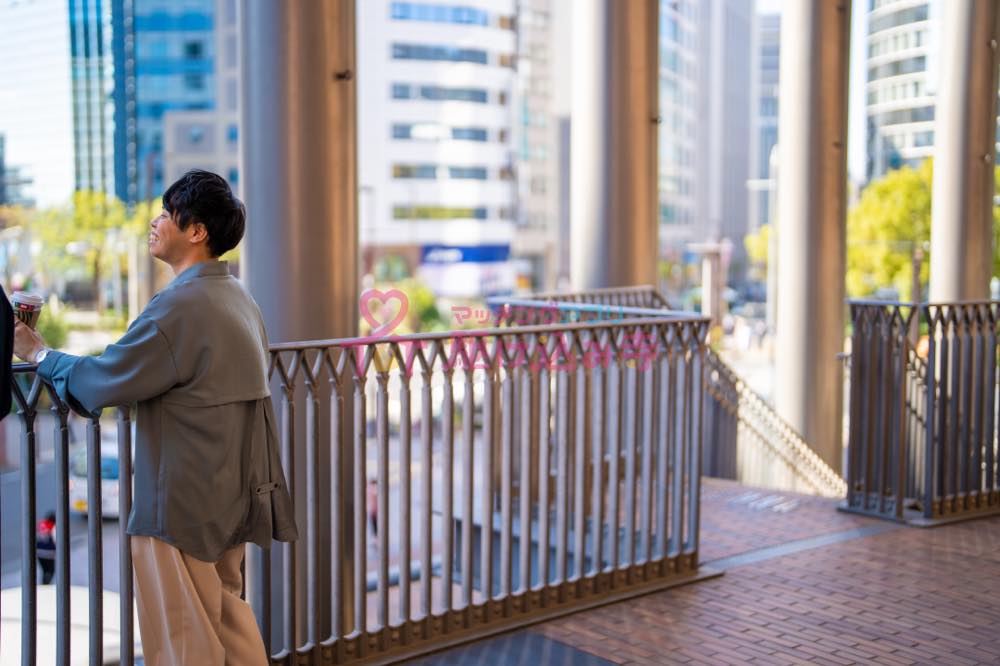 神戸にいる男性の写真