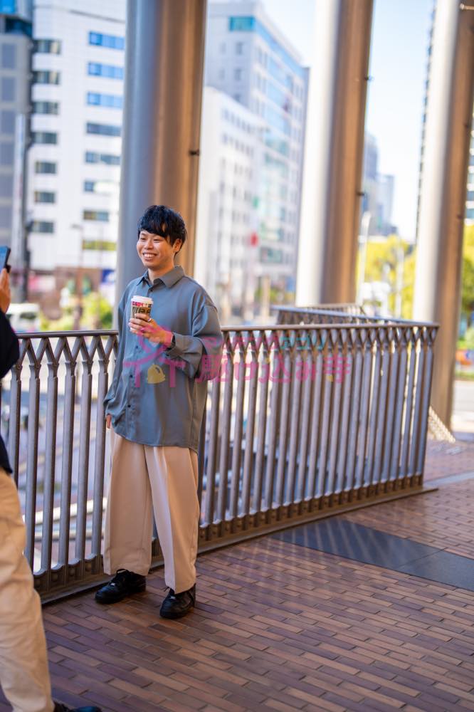 神戸にいる男性の写真